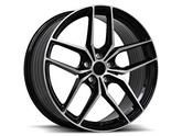 20" Liquid Metal Rotary Wheel 🔥 20X10 +42 5X112 ✅ CB 73.1 Black Machined Rim 🔻